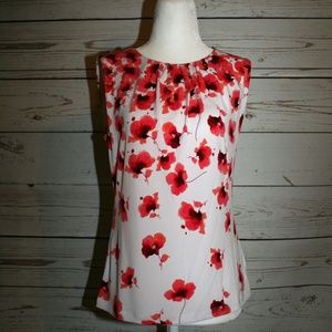 Calvin Klein floral blouse (NWT)
